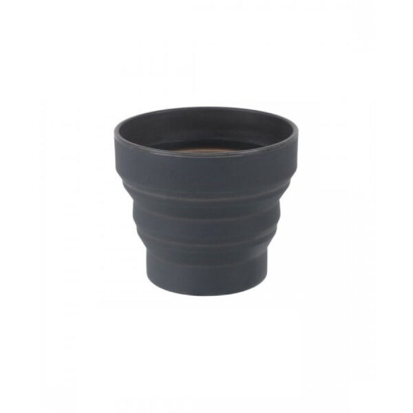 LifeVenture Silicone Ellipse FlexiMug, Graphite