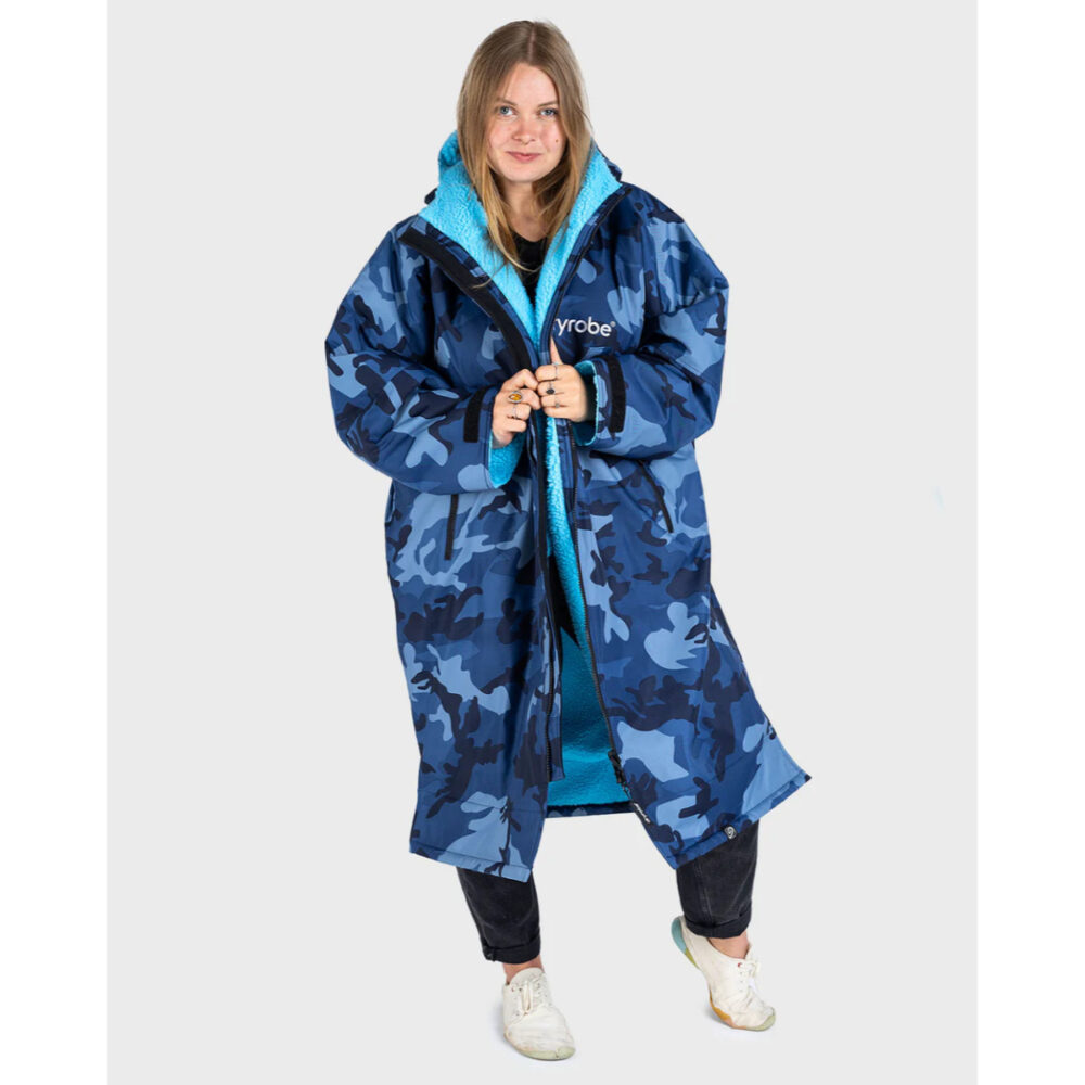 DRYROBE Advance Long Sleeve Blue camo/blue