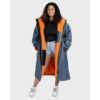 DRYROBE Advance Long Sleeve Charcoal Grey/orange