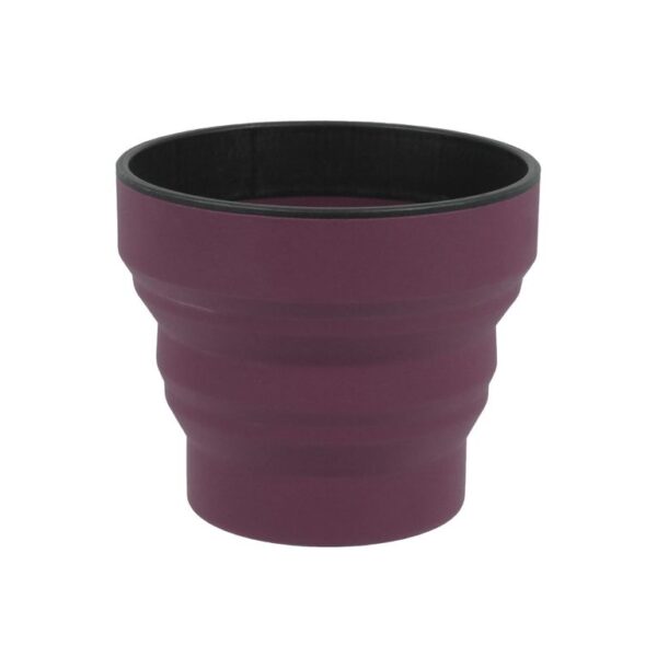 Silicone Ellipse Flexi-Mug, Purple